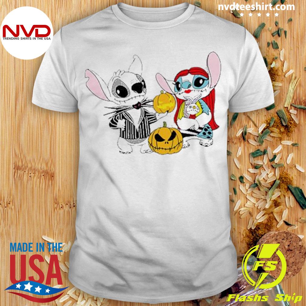 Lilo And Stitch Nightmare Before Christmas Shirt
