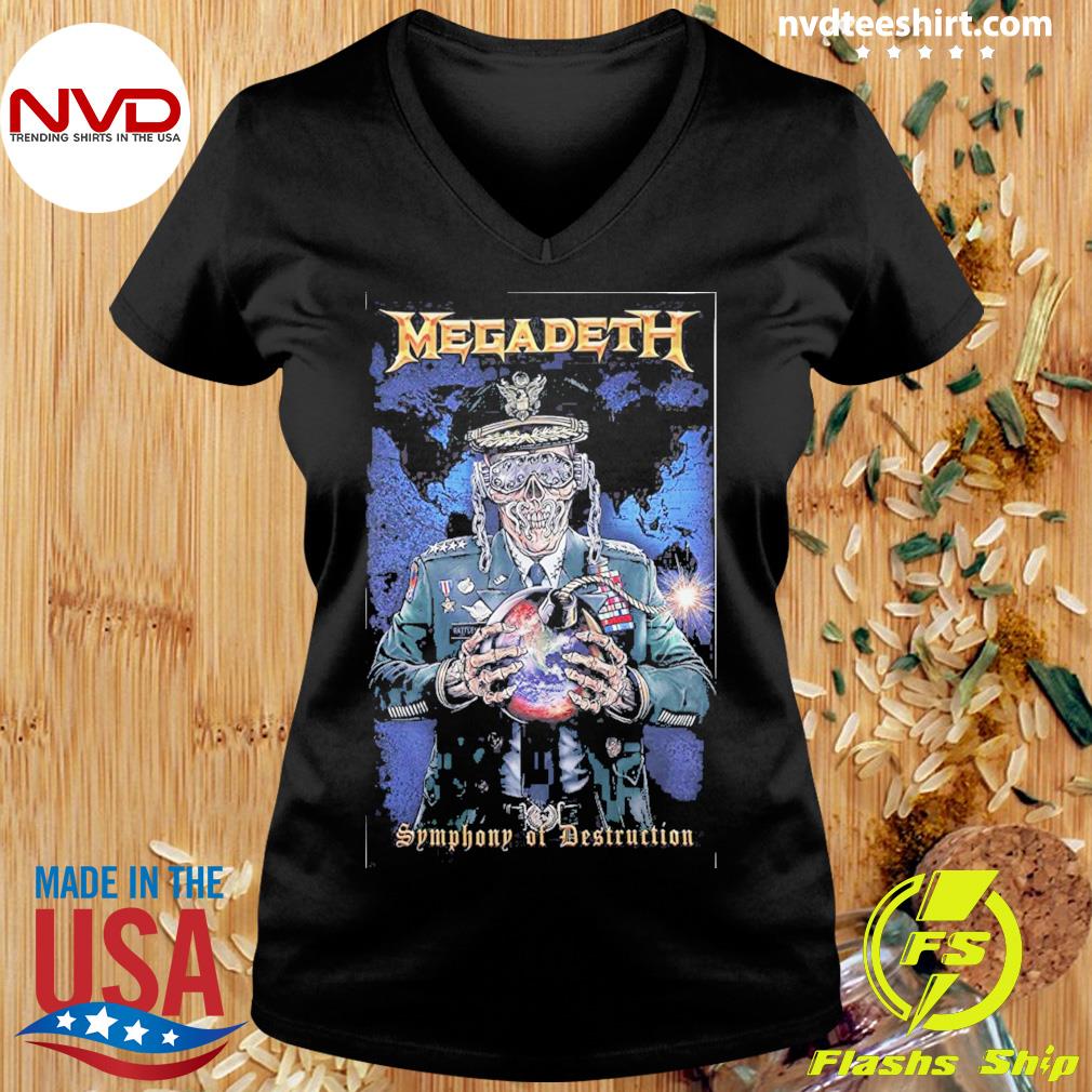 megadeth symphony of destruction shirt