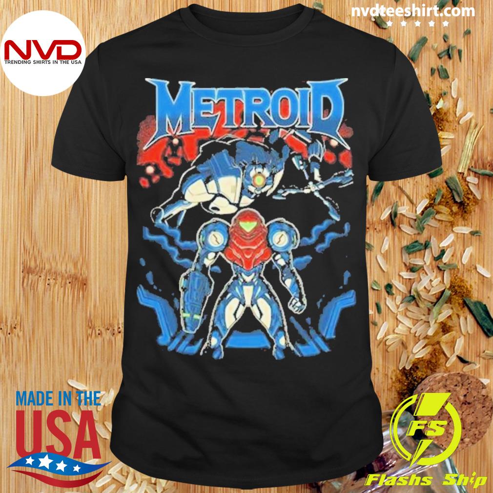 Metroid Mechanical Riot Shirt