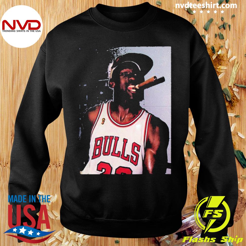 Michael jordan cigar clearance shirt