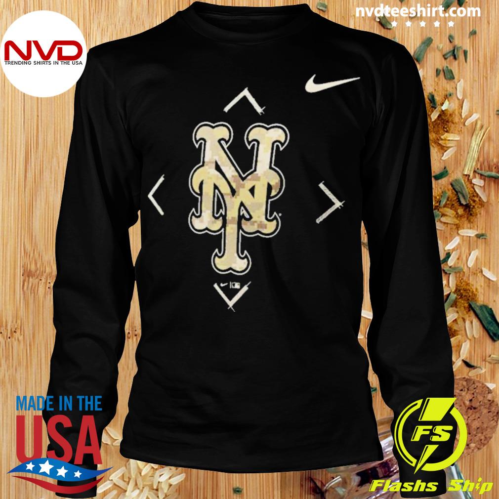 New York Mets Nike 2023 Camo Logo Shirt