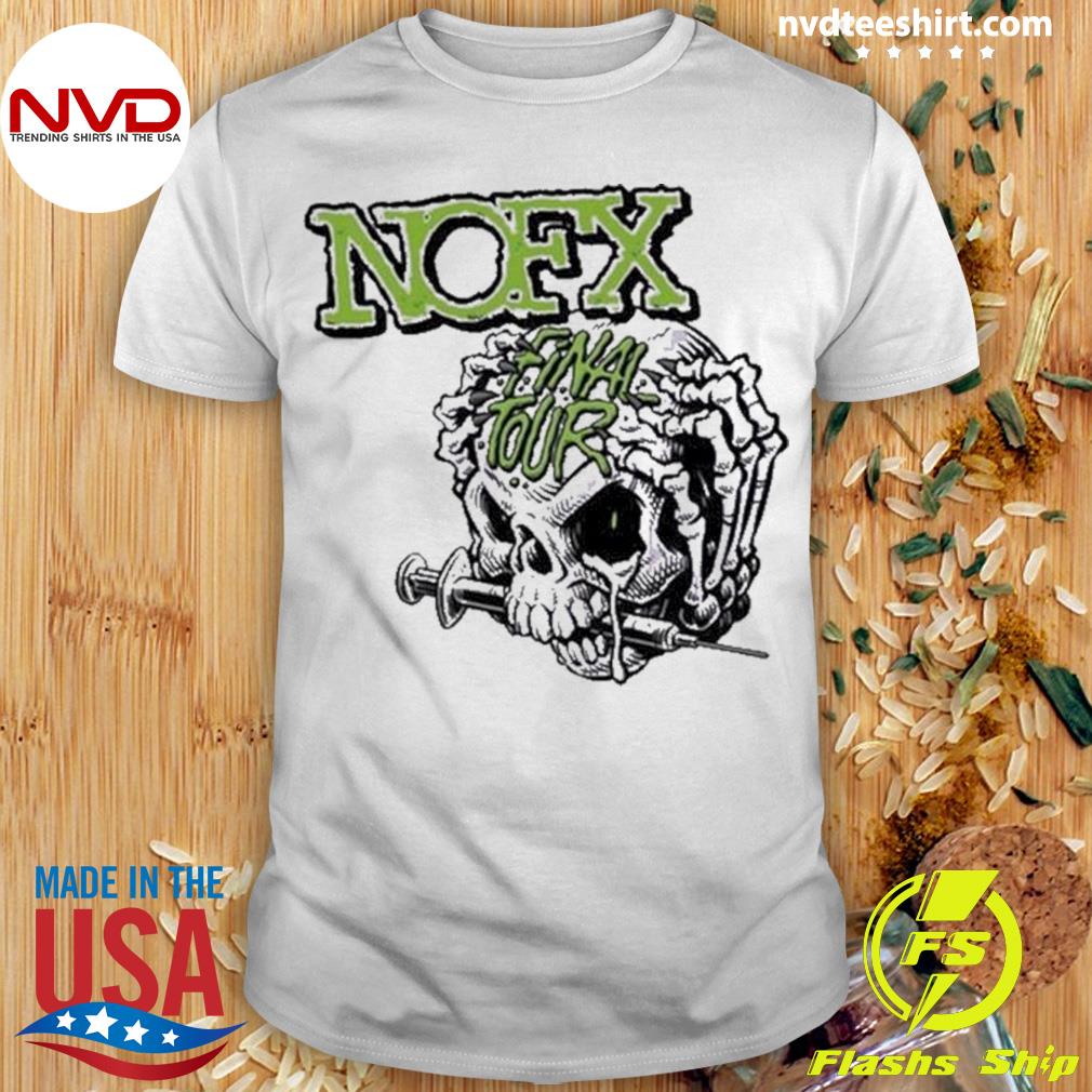 NOFX FINAL TOUR Tシャツ 2XL nofx-final-tour-skull-2024-t-