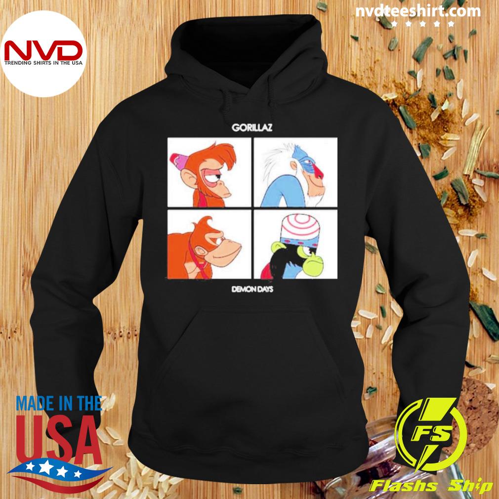 Gorillaz demon days clearance hoodie