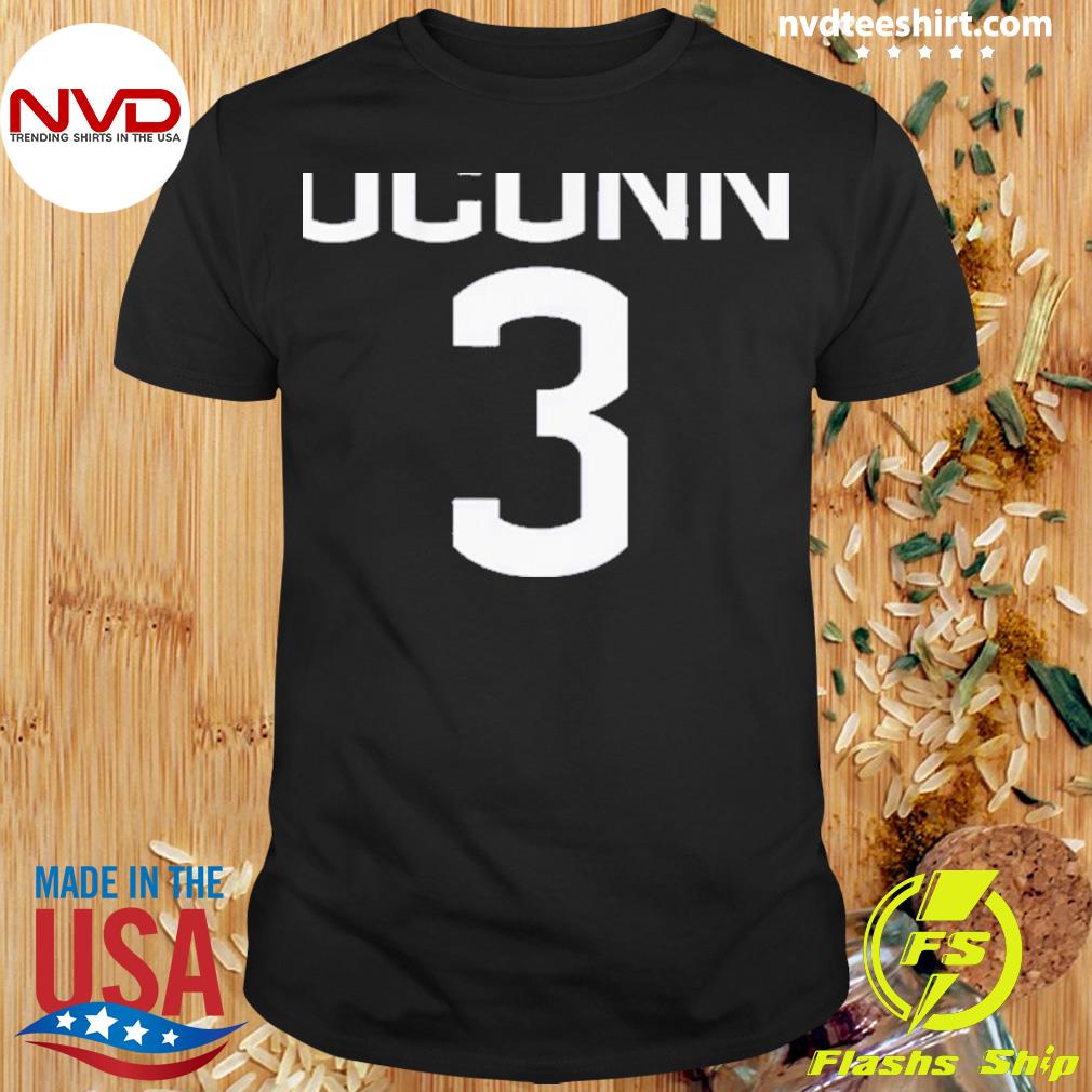 Official uConn Basketball Joey Calcaterra 3 Shirt