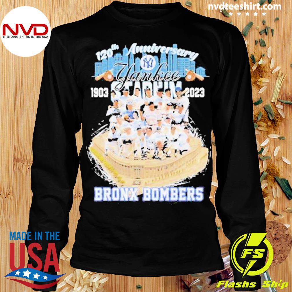 120th Anniversary Yankee 1903 2023 Teams Bronx Bombers T-shirt