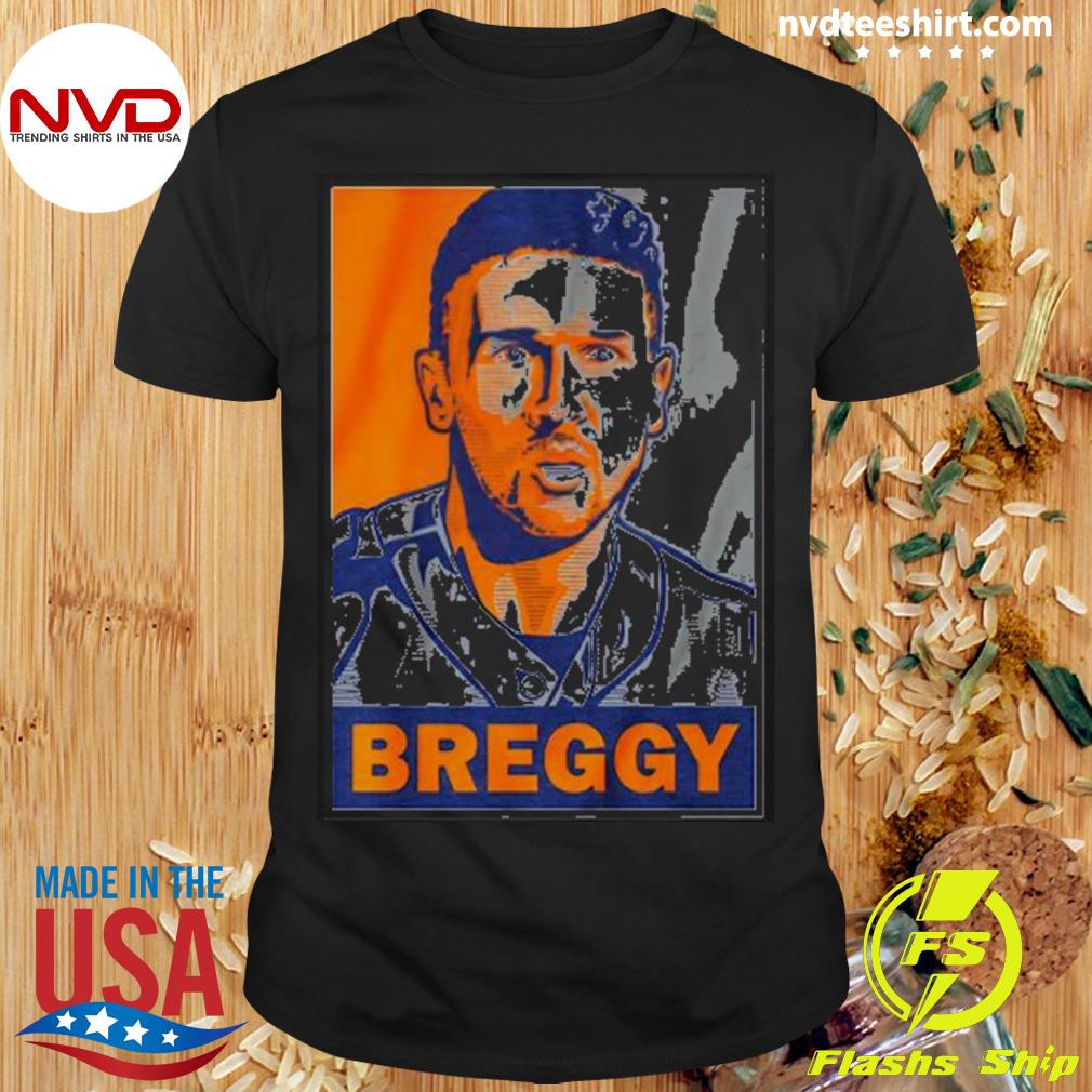 Pop Art The Breggy Stare Baseball Shirt