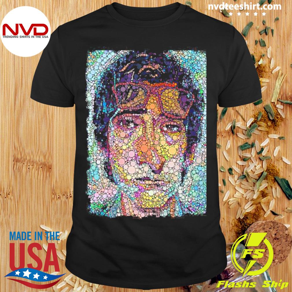 Portrait Of The Actor Adrien Brody The French Dispatch Shirt