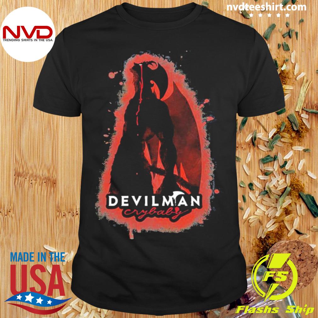Red Blood Devilman Crybaby Shirt