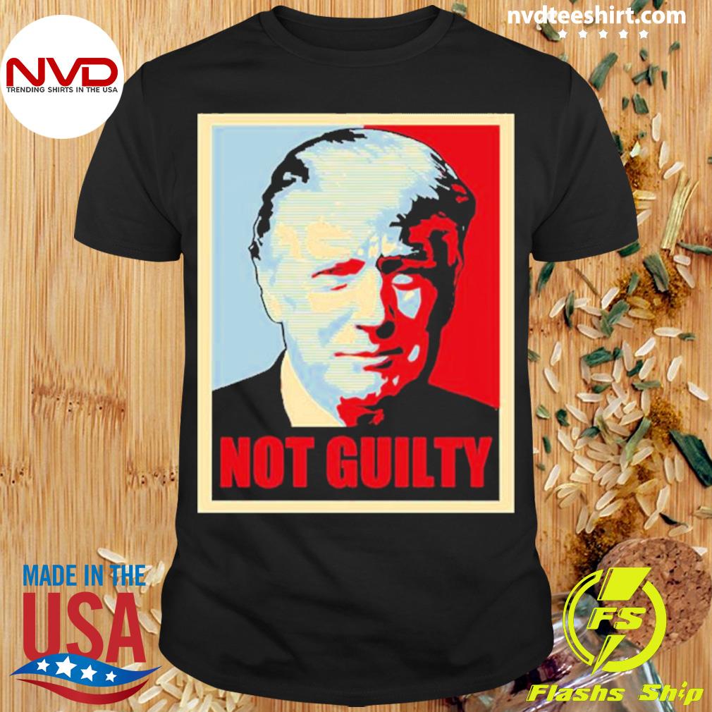 Retro Trump Not Guilty Shirt