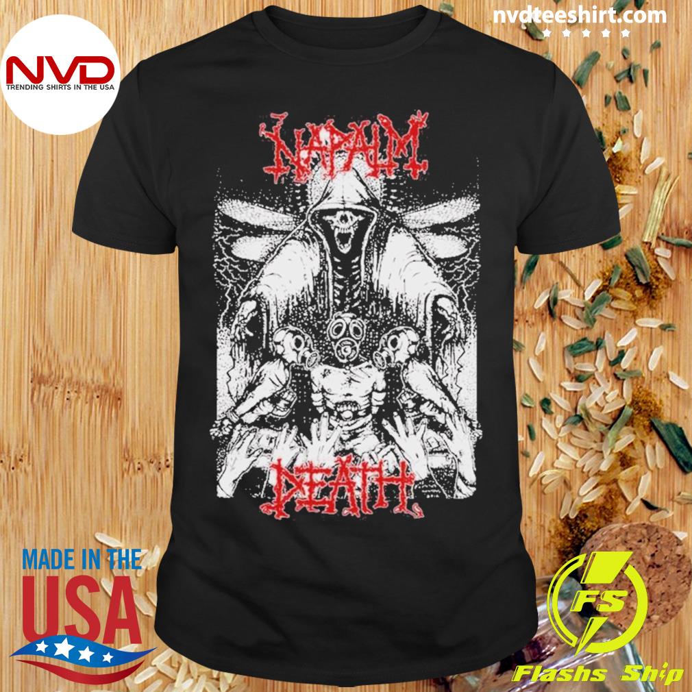 Scary Art Napalm Death Shirt