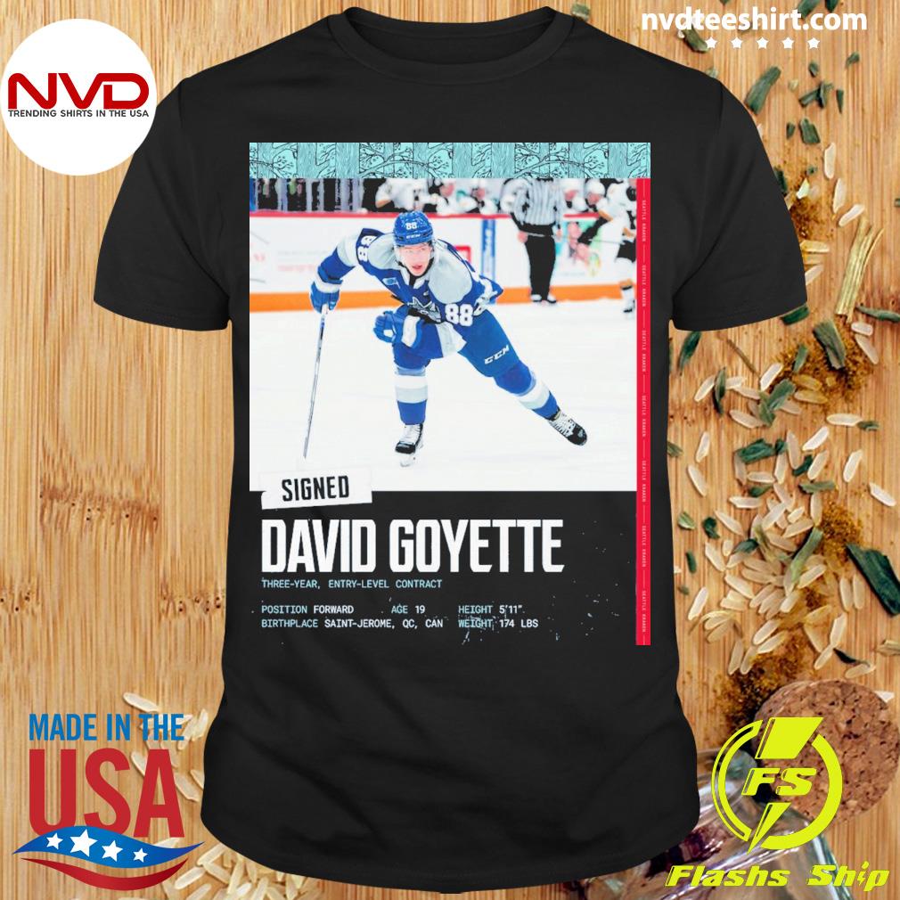 Signed David Goyette Shirt