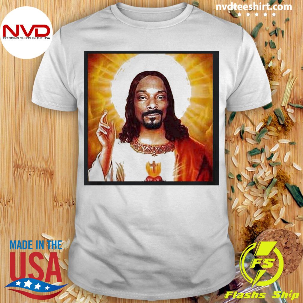 Snoop Dogg Goes Jesus Shirt