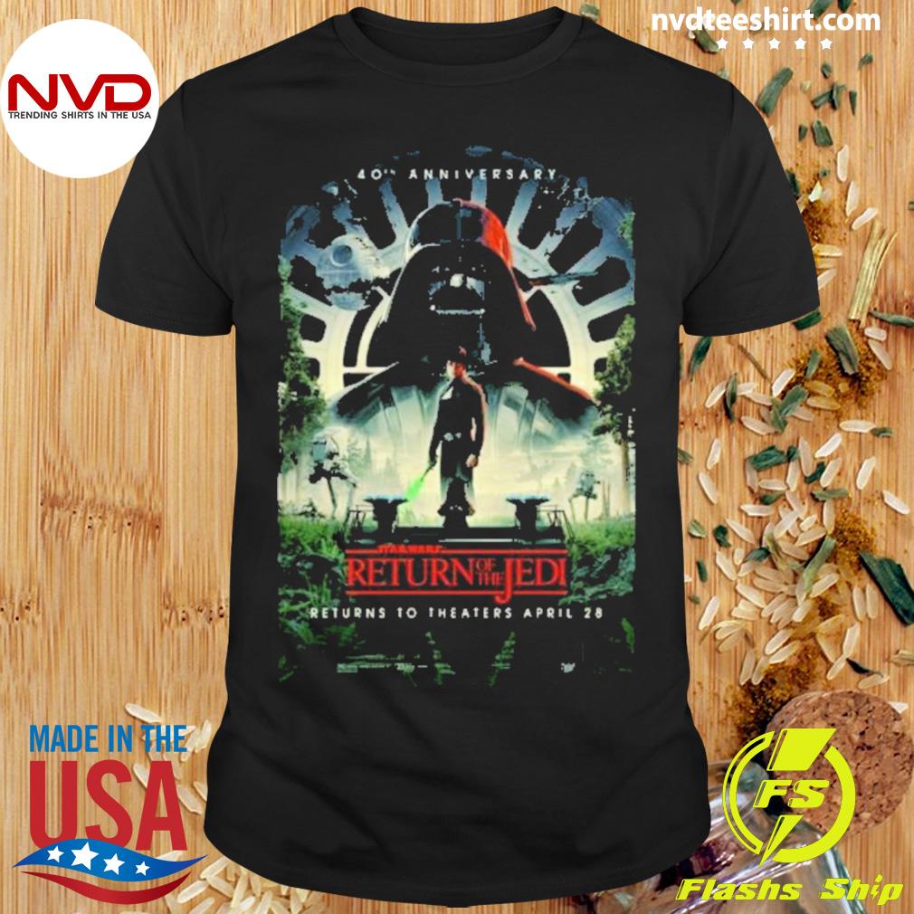 Swce 2023 Star Wars Return Of The Jedi Will Be Back In Theaters For 40th Anniversary Shirt