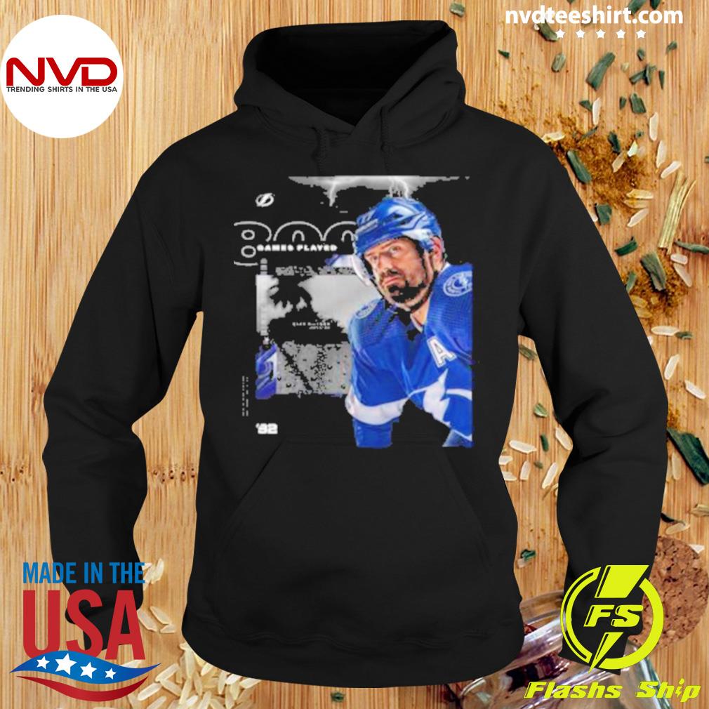 Tampa Bay Lightning Alex Killorn 800 NHL Games Played Shirt - Byztee