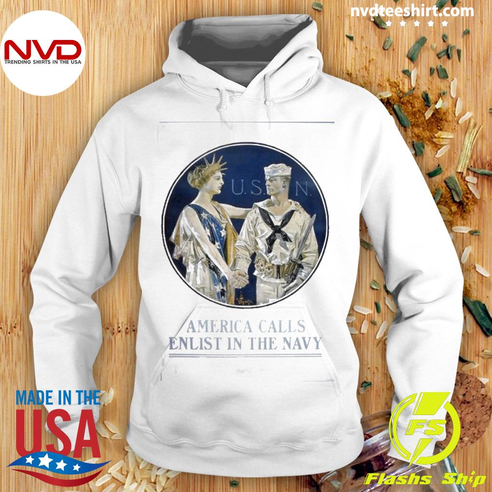 The Statue of Liberty in Recruitment and War Bonds Shirt Hoodie