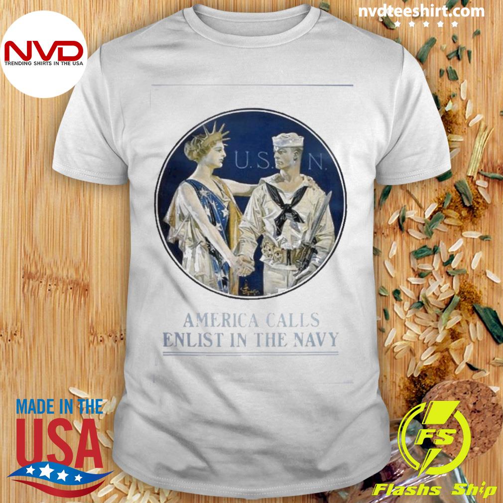 The Statue of Liberty in Recruitment and War Bonds Shirt