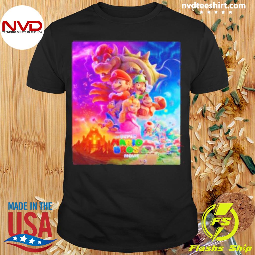 The Super Mario Bros Movie Poster Shirt