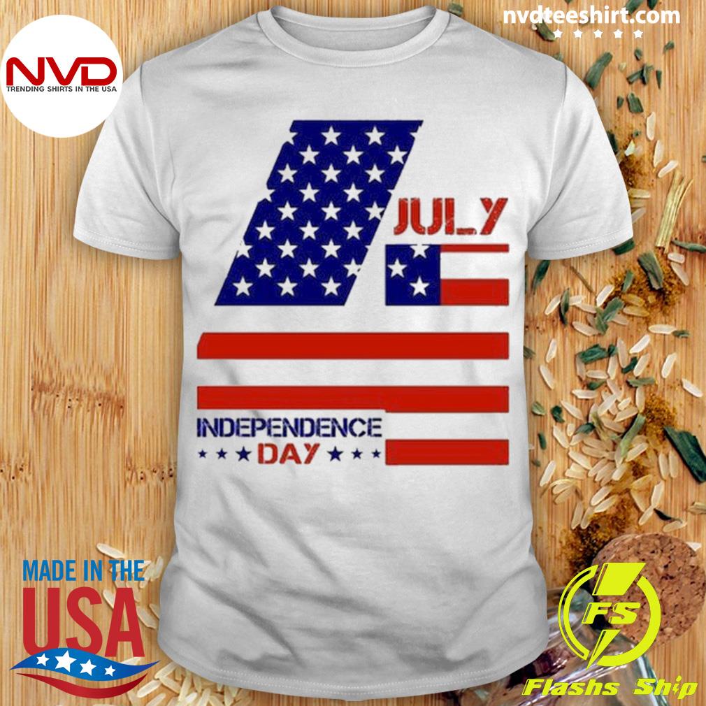 American Flag July Independence Day Shirt