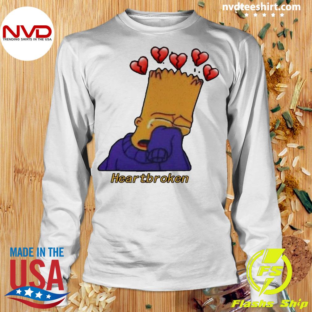 The Simpsons Bart The Sad Boy Shirt - Kingteeshop