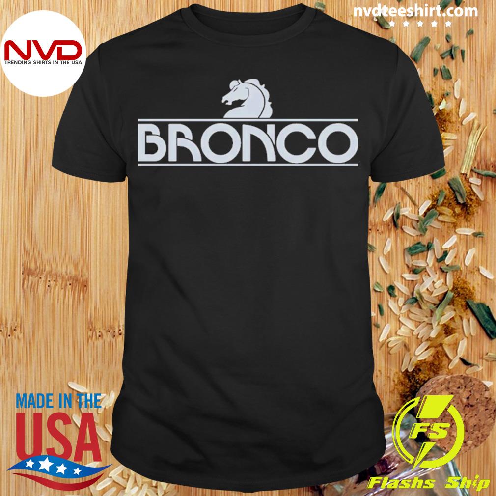 Cuztom Threadz Vintage Style Grupo Bronco T-Shirt Black Large