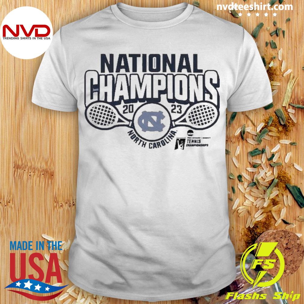 Carolina Blue North Carolina Tar Heels 2023 NCAA Women’s Tennis National Champions Shirt