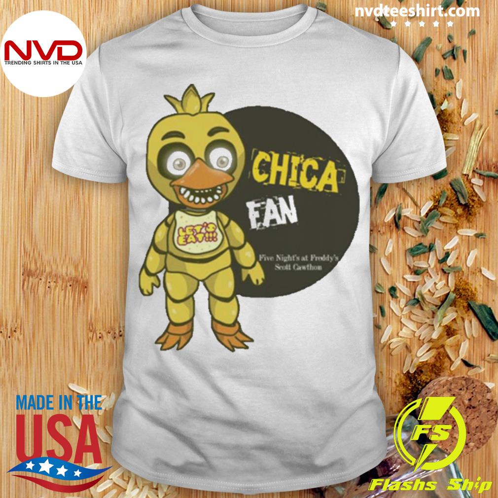Chica Chica Five Nights At Freddy’s Character Shirt