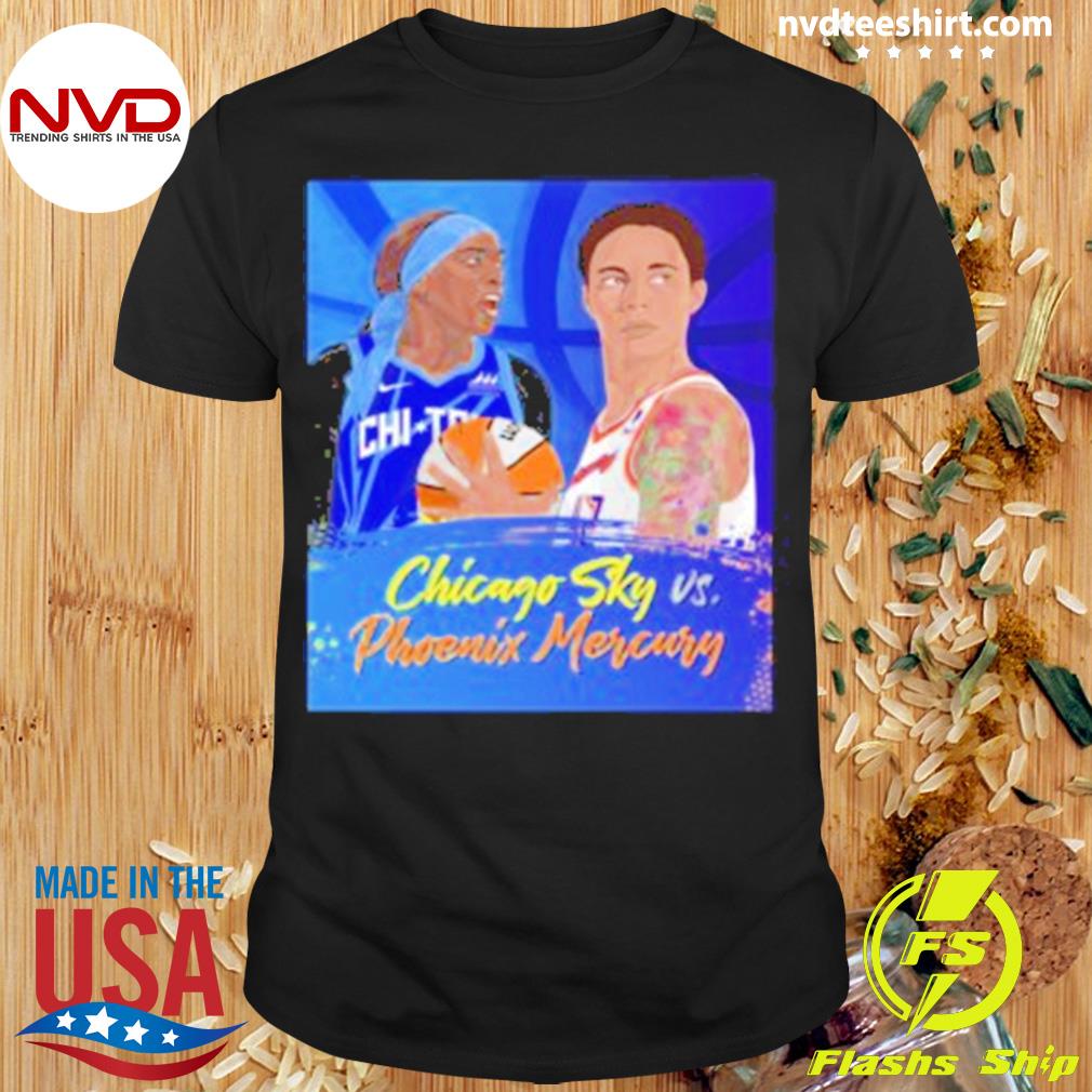 Chicago Sky Vs Phoenix Mercury At WNBA Vintage Shirt