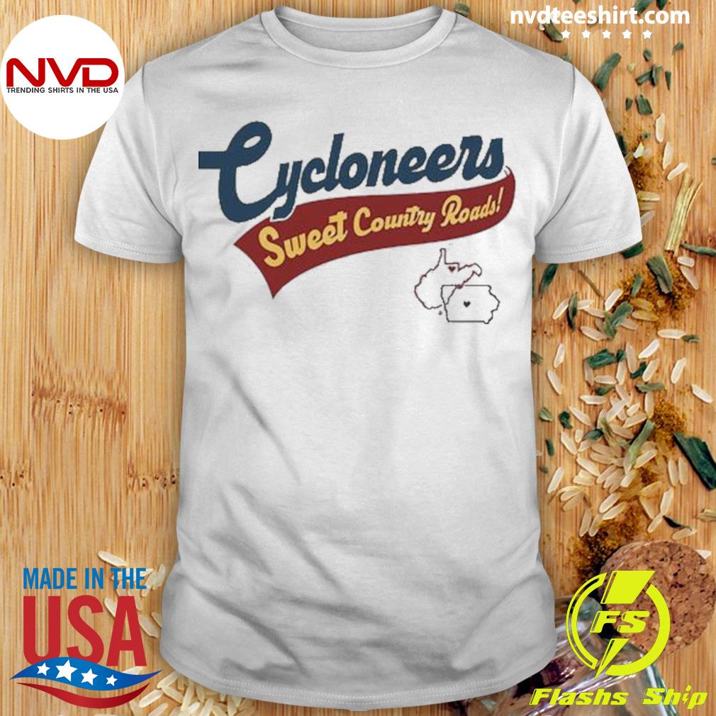 Cycloneers Sweet Country Roads 2023 Shirt