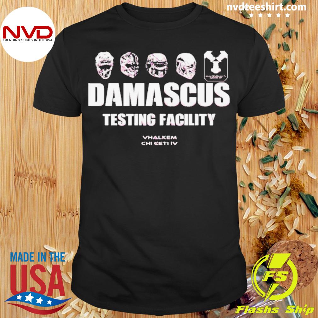 Damascus Testing Facility Halo Game Shirt