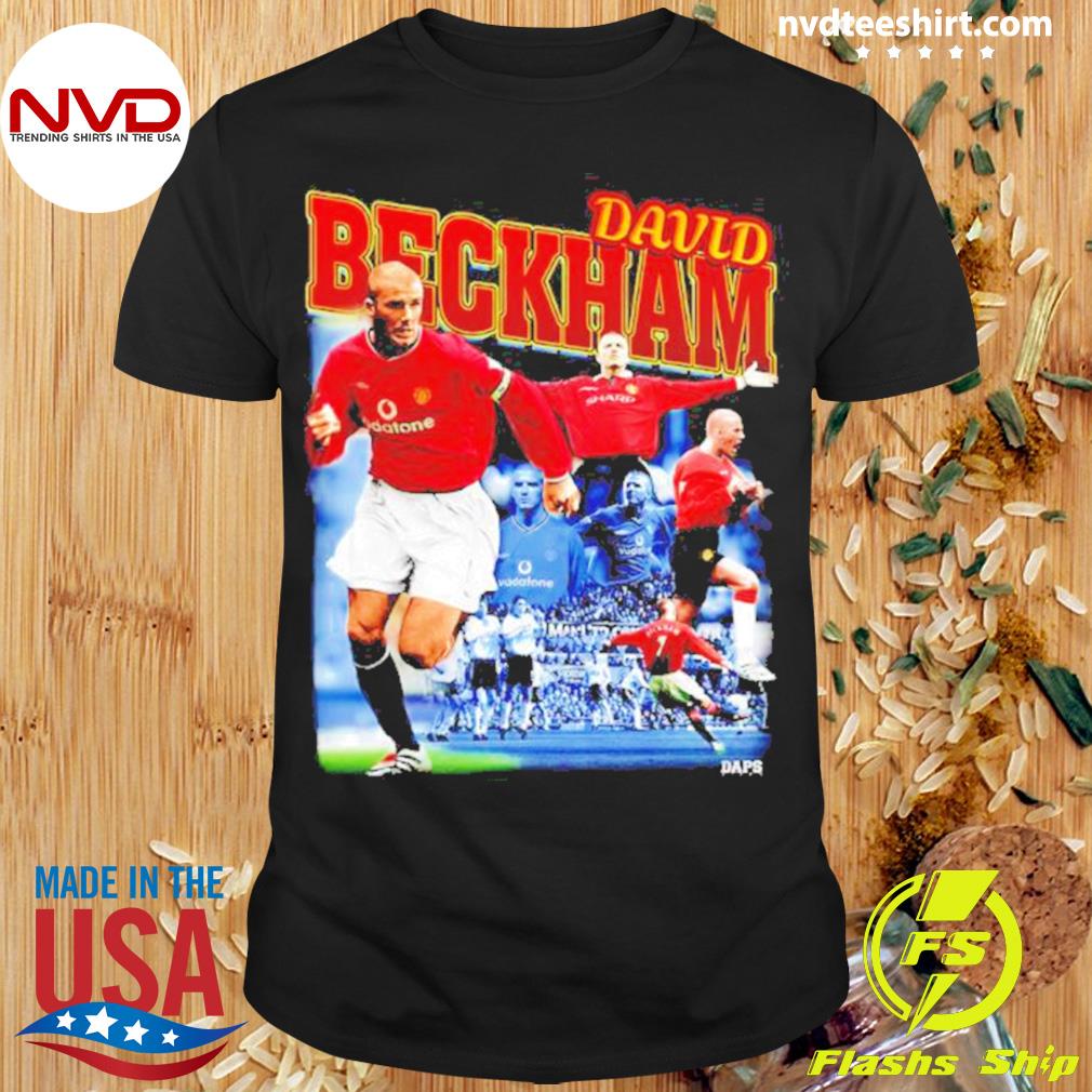David Beckham Vintage Manchester United Shirt -