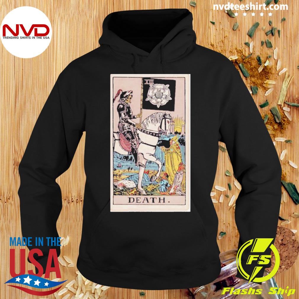 Death tarot card discount hoodie