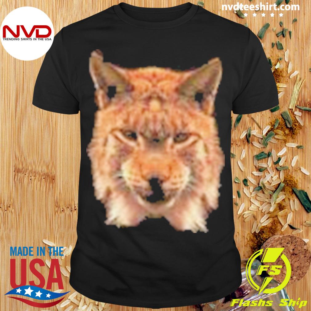 Eurasian Lynx Head German Big Cat By Kirei-Lily Shirt