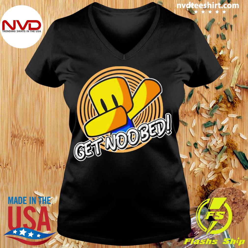 Get Noobed Roblox Meme Dabbing Dab Hand Drawn Gaming Noob Shirt