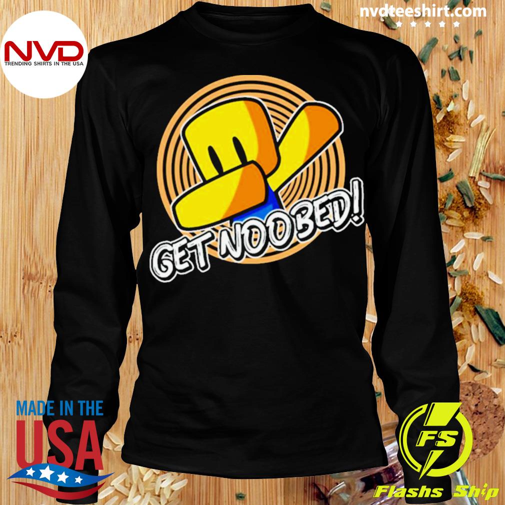 The Noob Poking A Bomb With A Stick Roblox Long Sleeve T-shirt