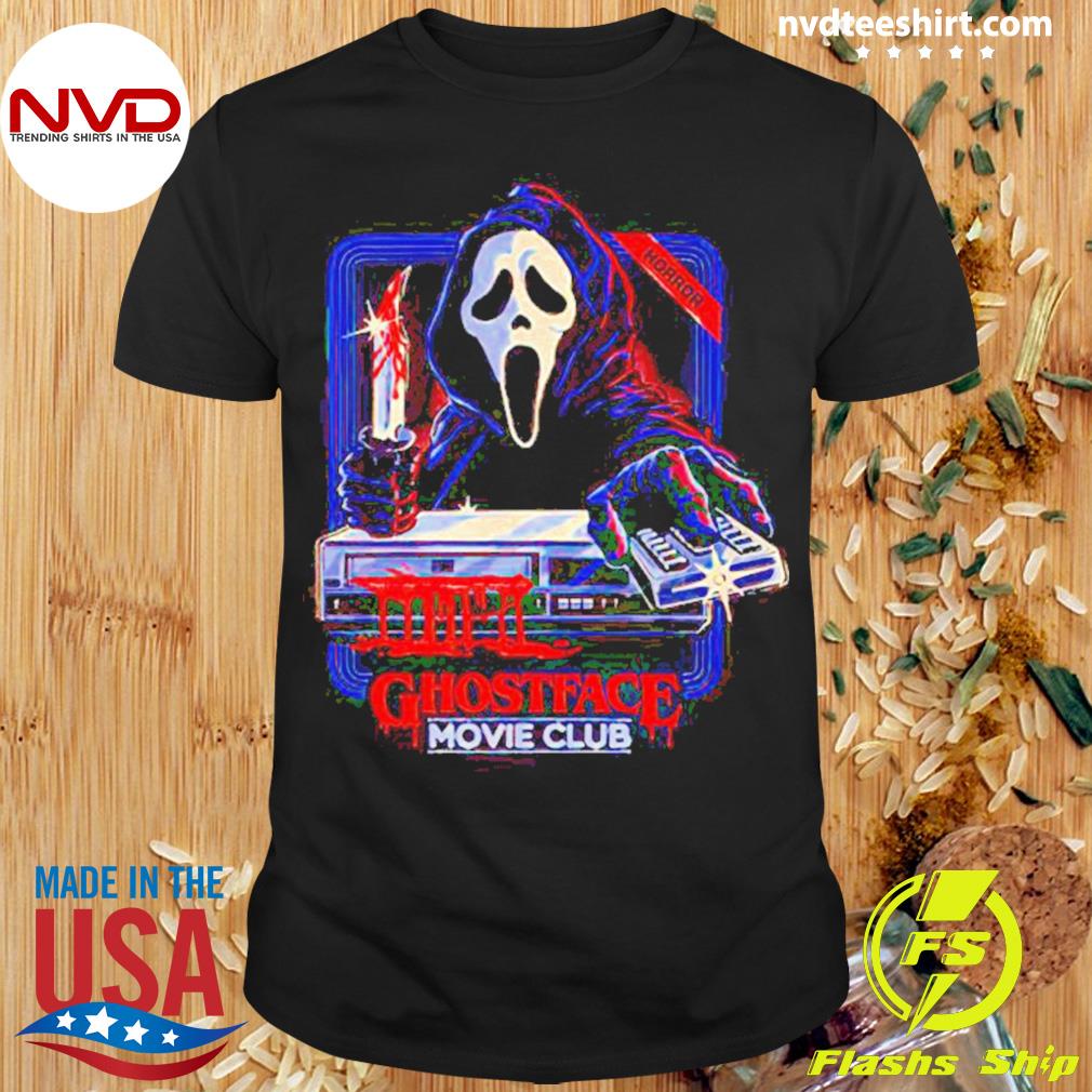 Ghostface Movie Club Shirt