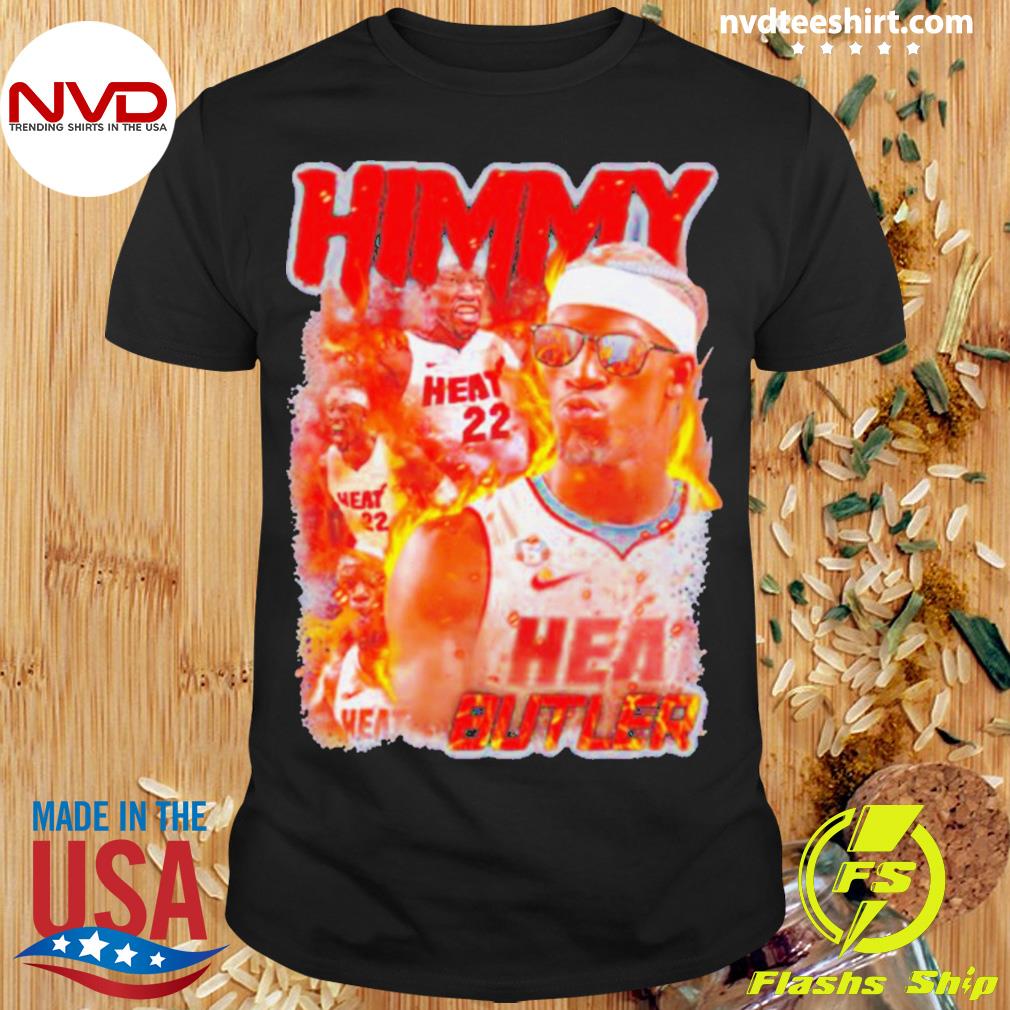 Himmy Butler Miami Heat Basketball Shirt