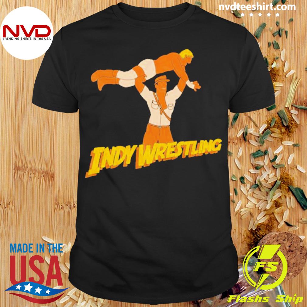 Indy Wrestling Cartoon Shirt