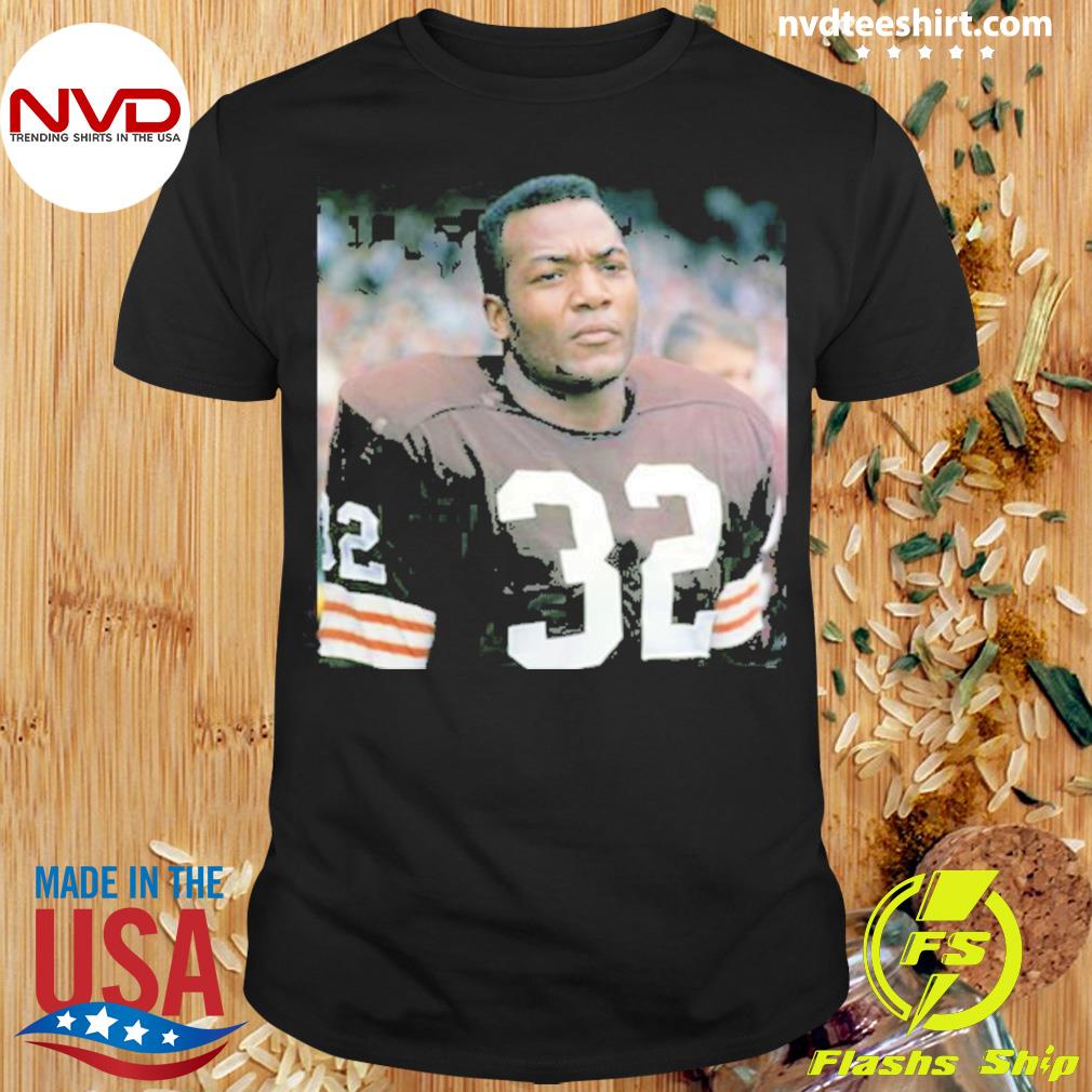 Jim Brown On Field 1936 Football Shirt