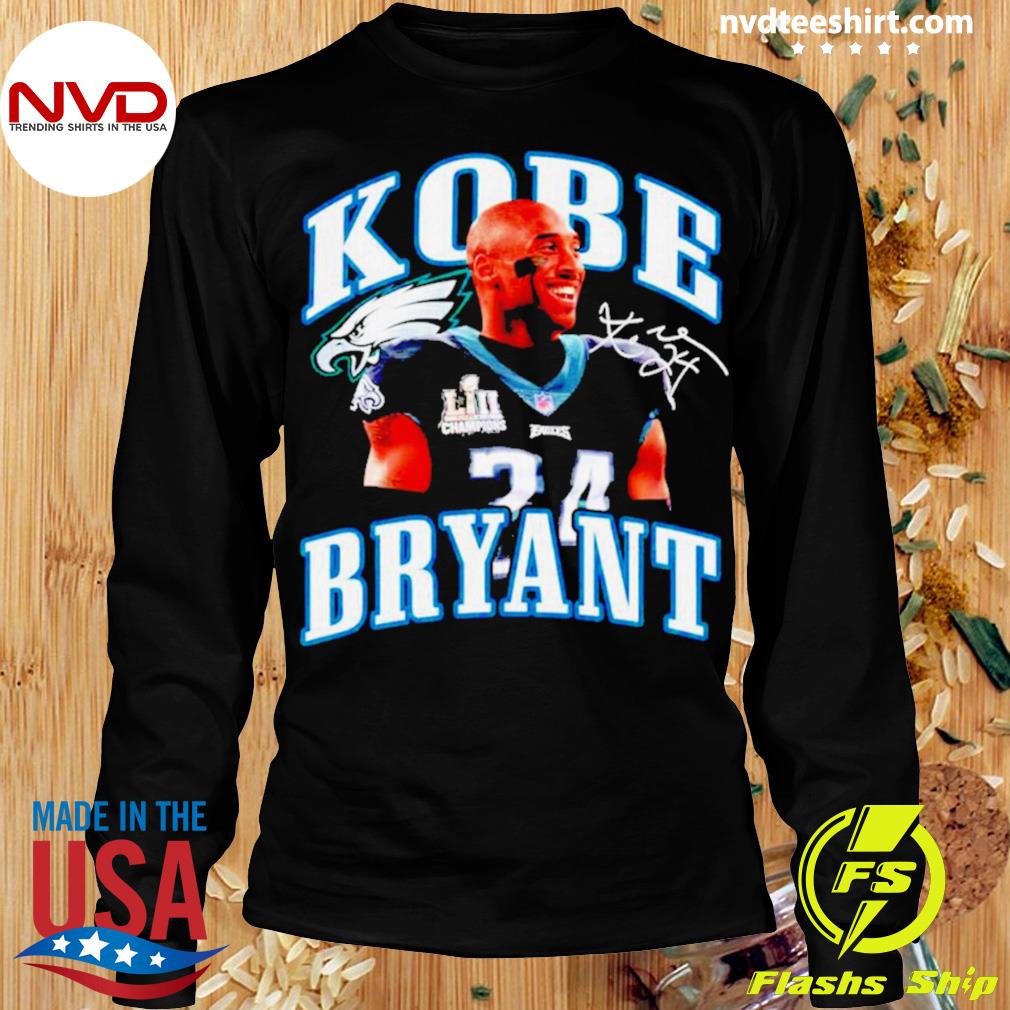 Kobe Bryant Philadelphia Eagles Jersey signature forever shirt