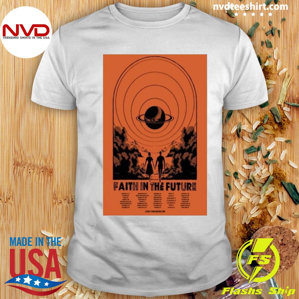 2023 Louis Tomlinson World Tour Shirt North America Faith In The Future  Unisex Classic - AnniversaryTrending