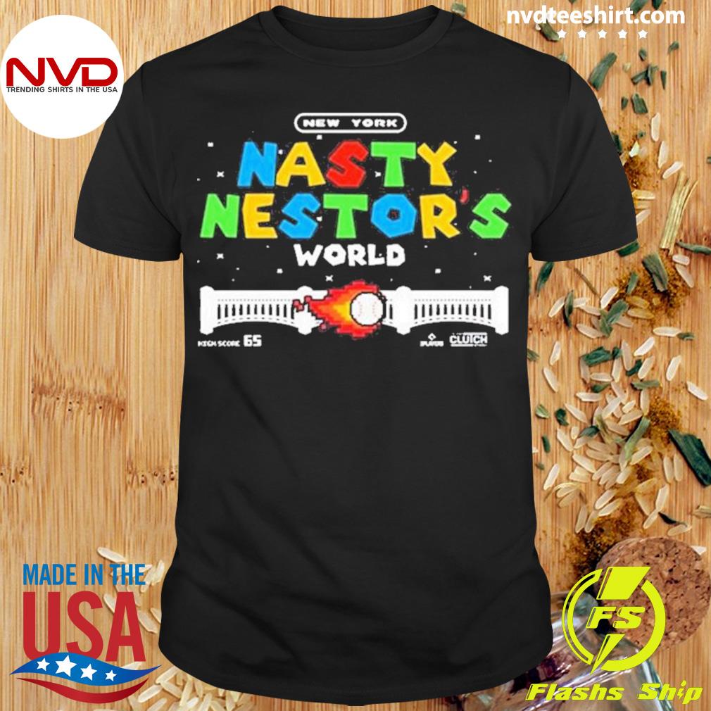 Mario Nestor Cortes World New York Yankees T-shirt