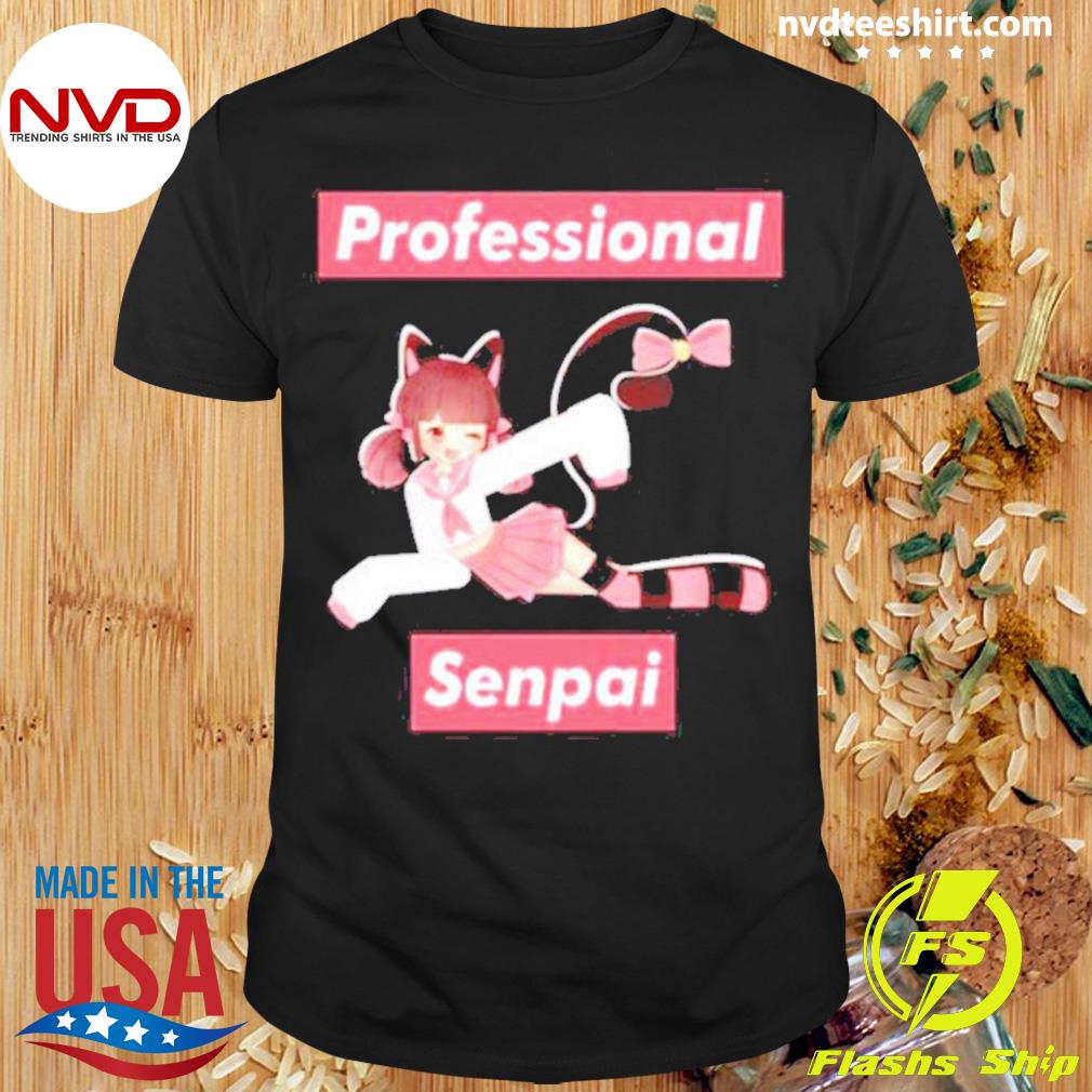 Meowbahh Professional Senpai Shirt - NVDTeeshirt