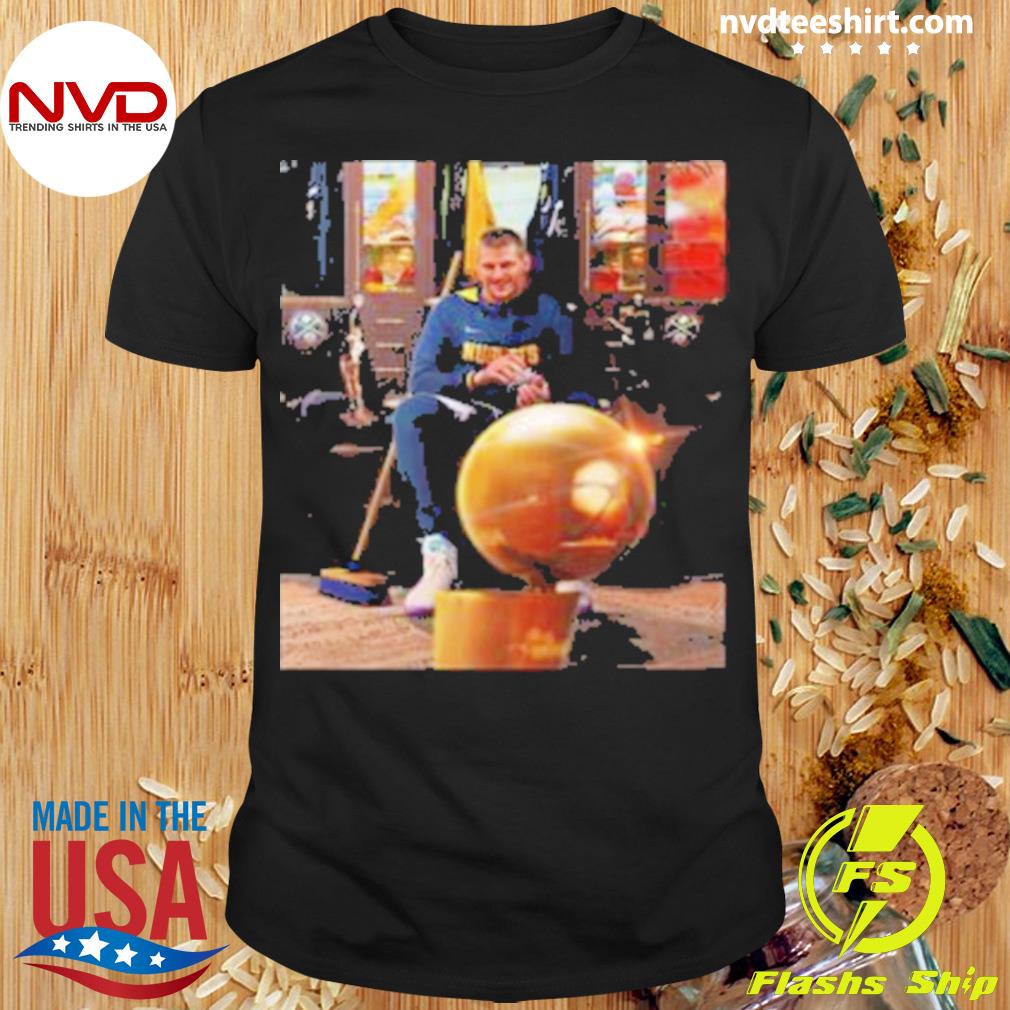 Nikola Jokic And Nuggets Sweep Lakers To Advance To Their First NBA Finals Vintage Shirt