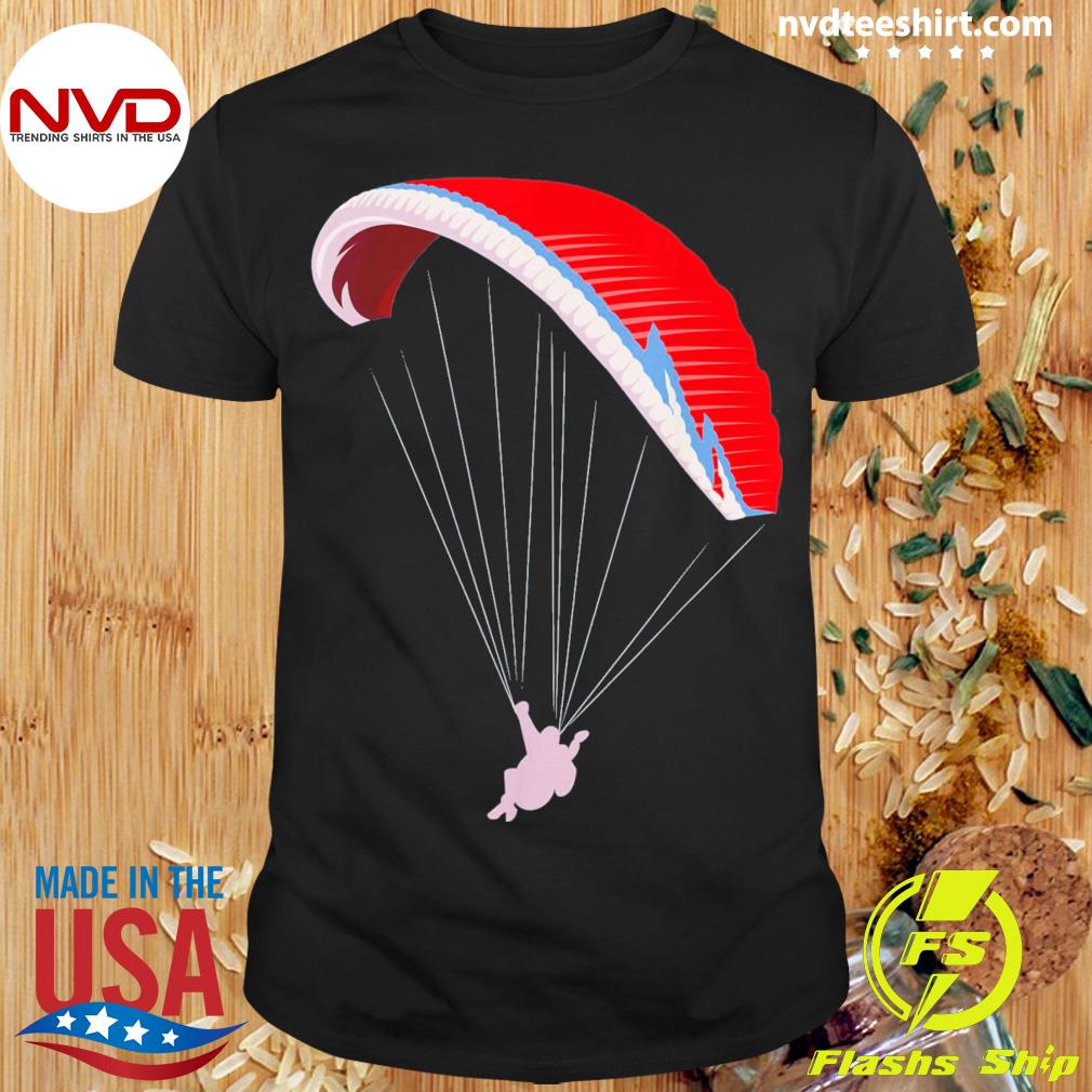 Paragliding Paraglider Paramotor Parachute Skydiving Shirt