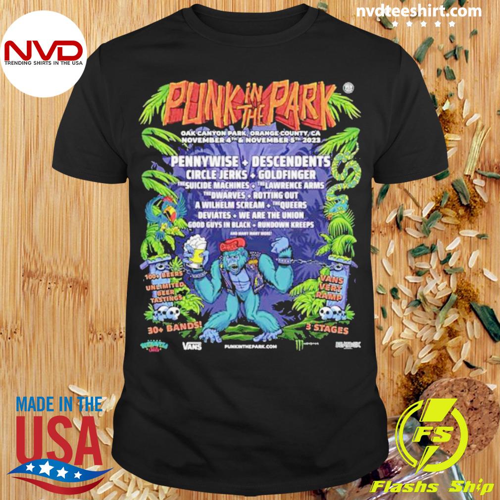 Pennywise Descendents Lead Punk In The Park Lineup 2023 Shirt