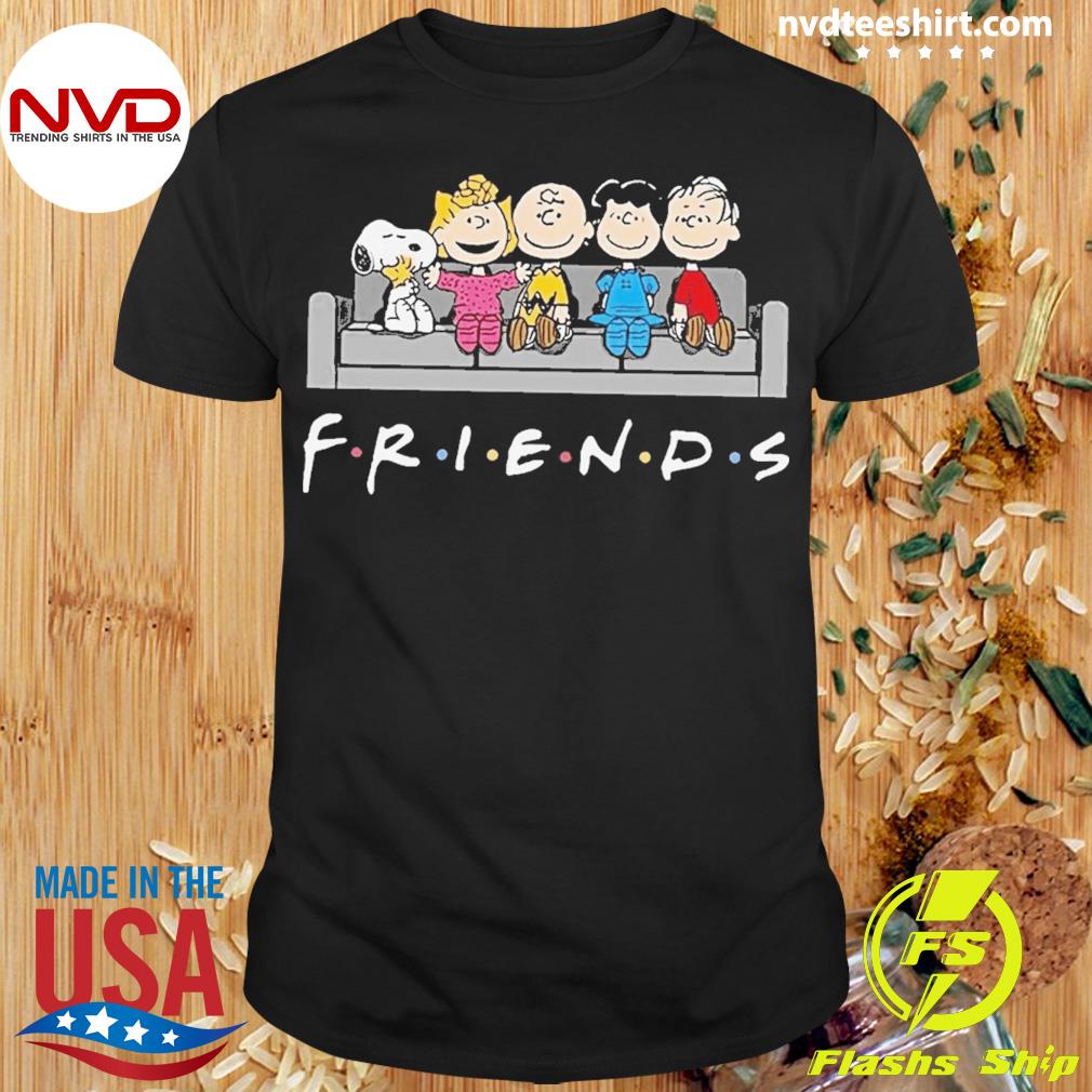 Snoopy Charlie Brown And Peanuts Friends Shirt