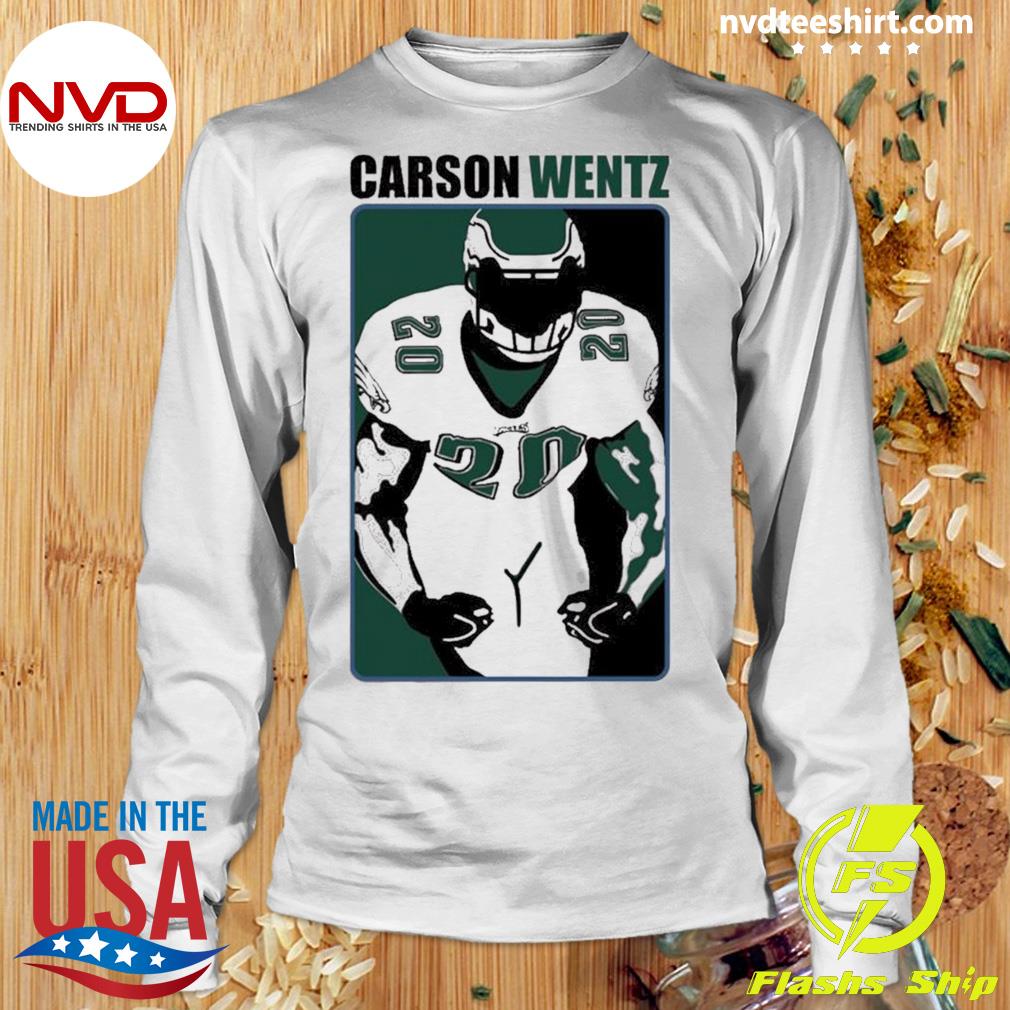 Star Carson Wentz Graphic Shirt - Shibtee Clothing