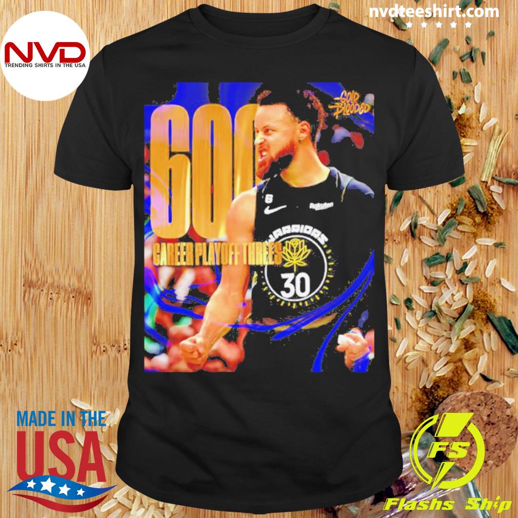 Golden State Warriors 2023 Playoffs Gold Blooded logo shirt - Limotees