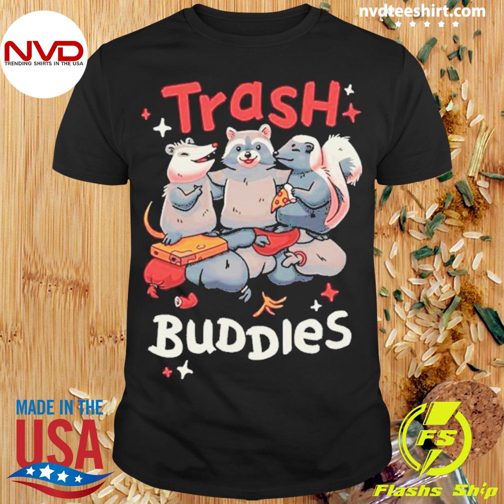 Trash Buddies Animal Best Friends Shirt