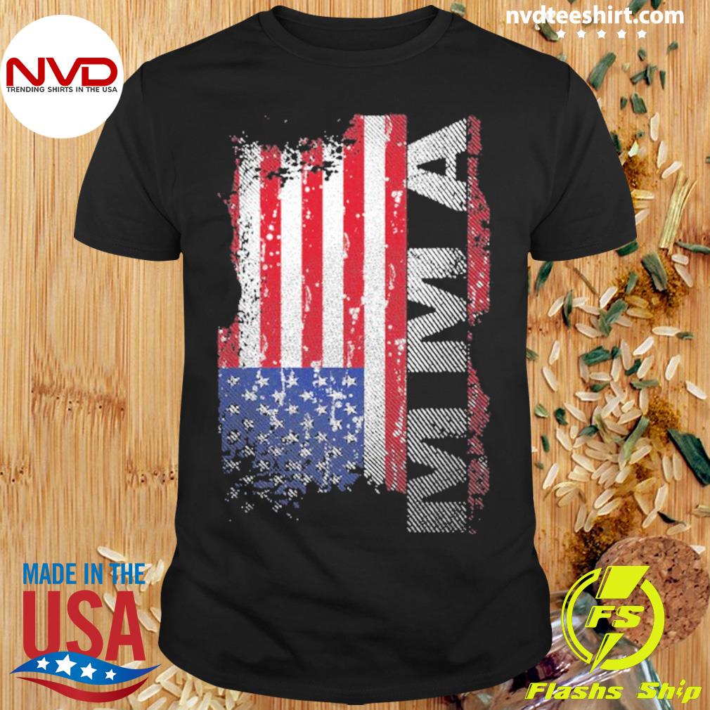 Usa Flag Mma Mixed Martial Arts Shirt